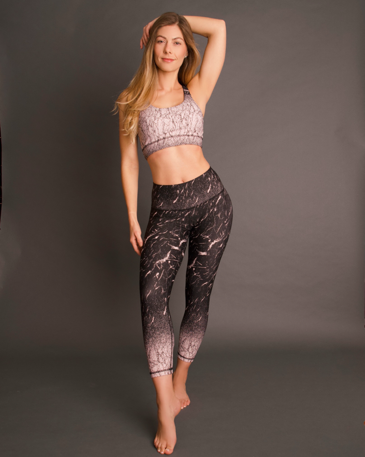 Crop Point Rose Legging
