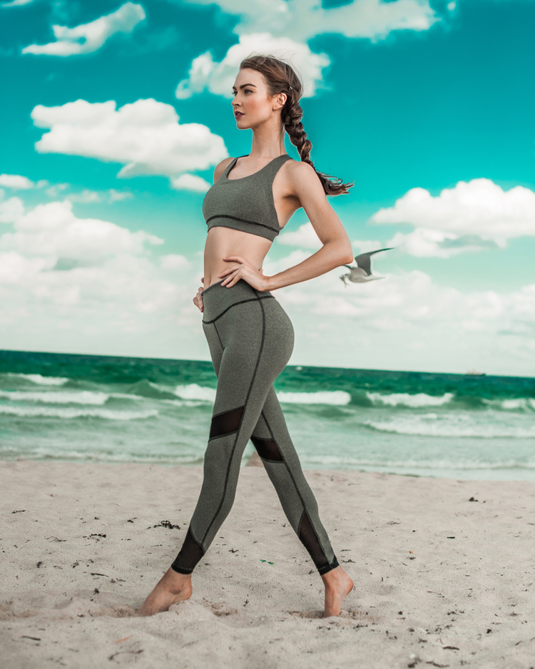 Tech Legging-Gray