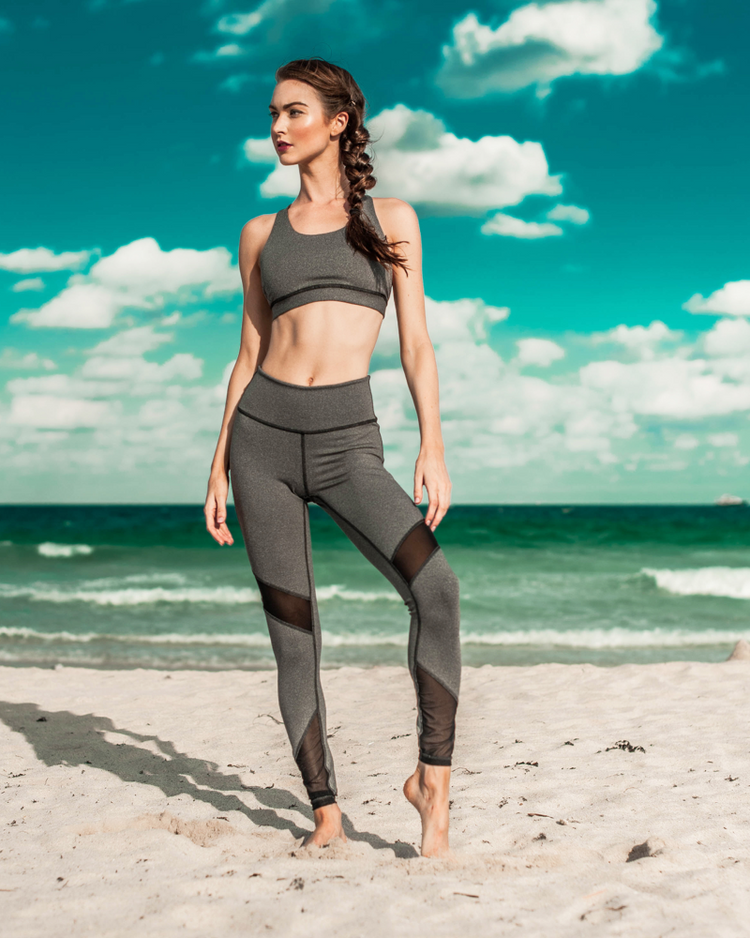 Tech Legging-Gray