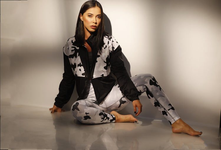 Glossy Military Leggings