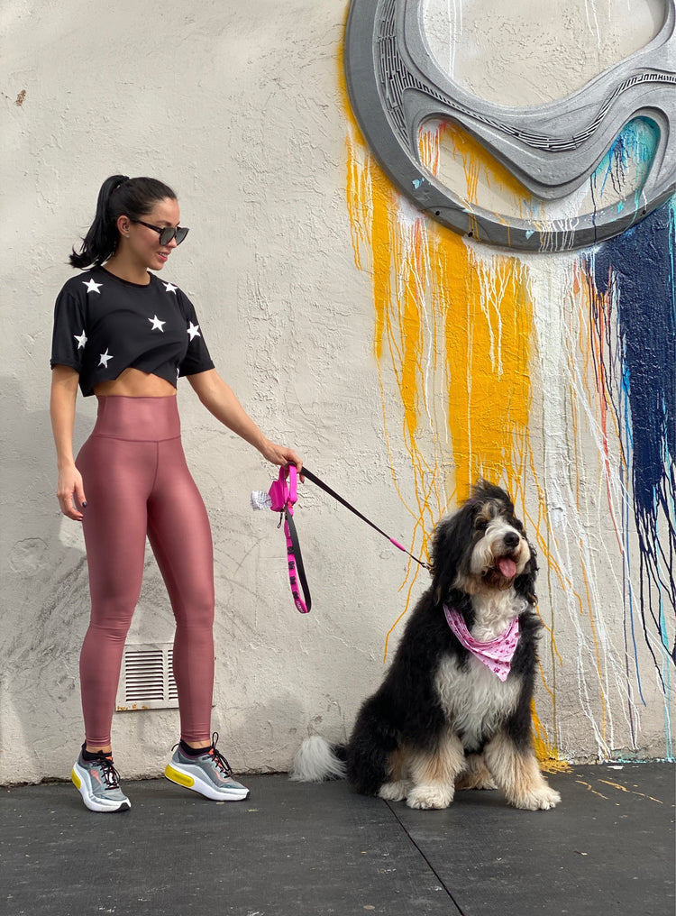 Glossy Leggings Raspberry